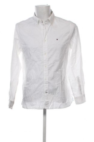 Herrenhemd Tommy Hilfiger, Größe M, Farbe Weiß, Preis 49,79 €