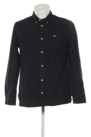 Ανδρικό πουκάμισο Tommy Jeans, Μέγεθος L, Χρώμα Μπλέ, Τιμή 45,00 €
