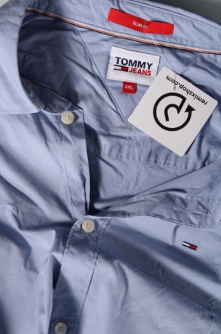 Ανδρικό πουκάμισο Tommy Jeans, Μέγεθος XXL, Χρώμα Μπλέ, Τιμή 68,88 €