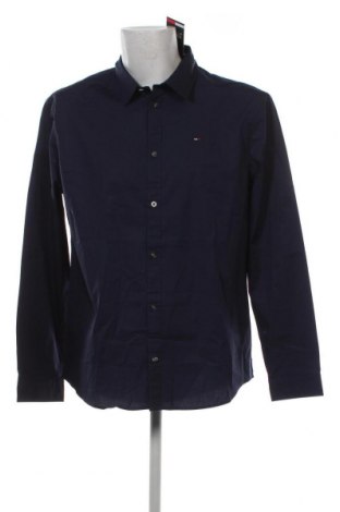 Herrenhemd Tommy Jeans, Größe XXL, Farbe Blau, Preis € 67,22
