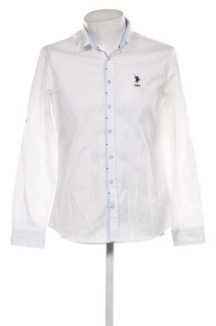 Herrenhemd U.S. Polo Assn., Größe M, Farbe Weiß, Preis 16,84 €
