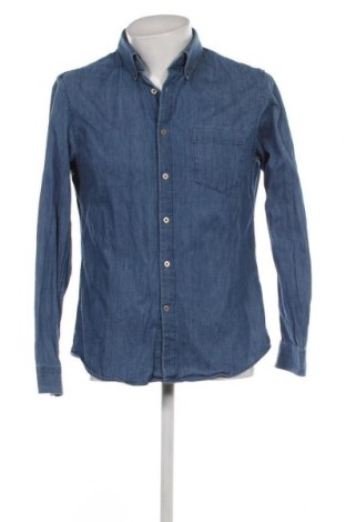 Ανδρικό πουκάμισο Uniqlo, Μέγεθος M, Χρώμα Μπλέ, Τιμή 21,03 €