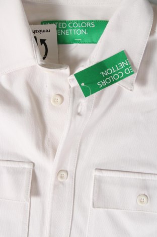 Herrenhemd United Colors Of Benetton, Größe XS, Farbe Weiß, Preis 39,69 €