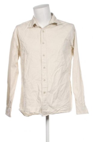 Ανδρικό πουκάμισο Vailent, Μέγεθος M, Χρώμα Εκρού, Τιμή 8,97 €