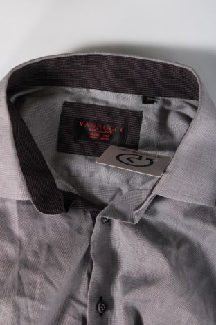Мъжка риза Vannucci, Размер XL, Цвят Сив, Цена 14,96 лв.
