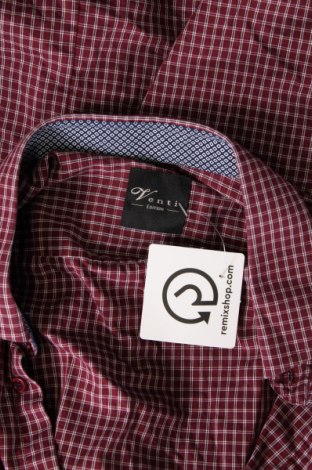 Ανδρικό πουκάμισο Venti, Μέγεθος M, Χρώμα Κόκκινο, Τιμή 7,18 €