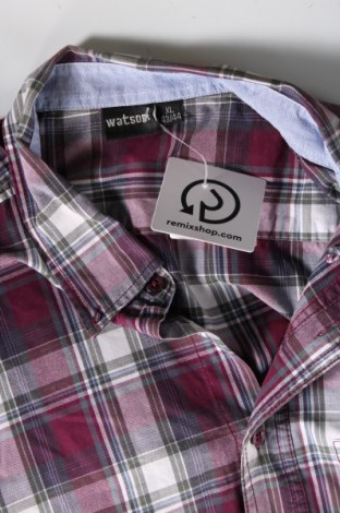 Ανδρικό πουκάμισο Watson's, Μέγεθος XL, Χρώμα Πολύχρωμο, Τιμή 3,15 €