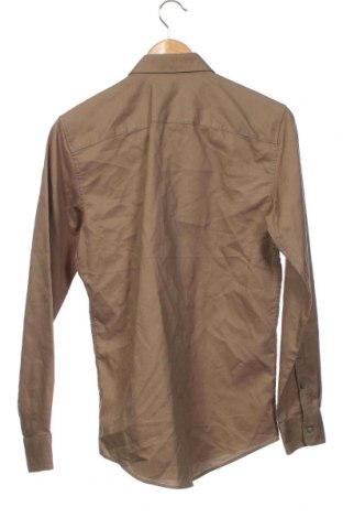 Herrenhemd Zara, Größe S, Farbe Beige, Preis 23,66 €