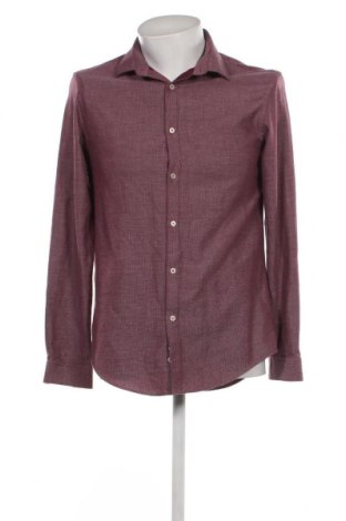 Мъжка риза Zara, Размер M, Цвят Червен, Цена 34,00 лв.