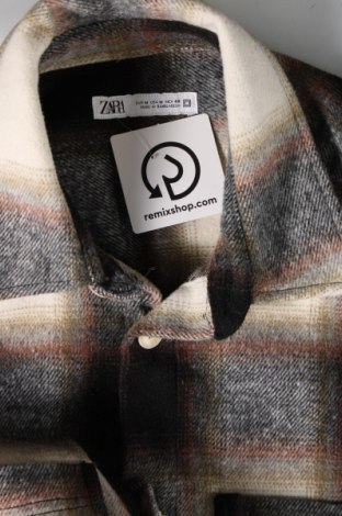 Ανδρικό πουκάμισο Zara, Μέγεθος M, Χρώμα Πολύχρωμο, Τιμή 10,20 €