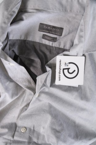 Pánska košeľa  Zara Man, Veľkosť S, Farba Sivá, Cena  19,28 €