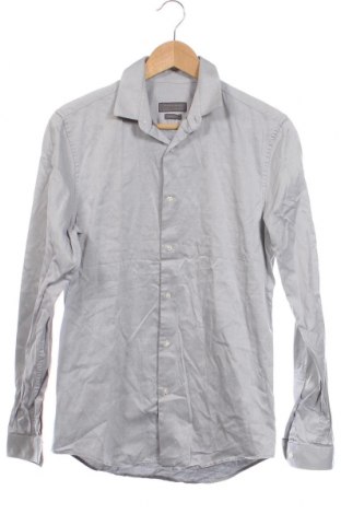 Мъжка риза Zara Man, Размер S, Цвят Сив, Цена 34,00 лв.