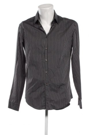 Ανδρικό πουκάμισο Zara Man, Μέγεθος L, Χρώμα Μαύρο, Τιμή 11,99 €