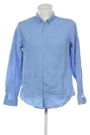 Herrenhemd Zara Man, Größe L, Farbe Blau, Preis € 9,46