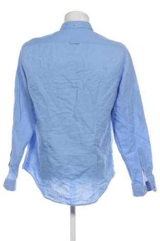 Мъжка риза Zara Man, Размер L, Цвят Син, Цена 11,90 лв.