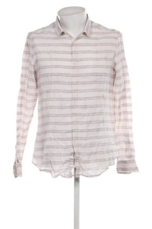 Мъжка риза Zara Man, Размер L, Цвят Бял, Цена 20,40 лв.