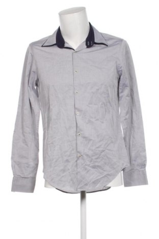 Мъжка риза Zara Man, Размер L, Цвят Сив, Цена 20,40 лв.
