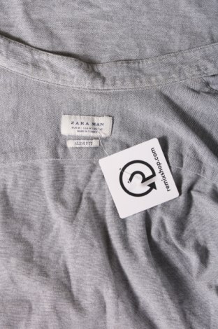 Ανδρικό πουκάμισο Zara Man, Μέγεθος M, Χρώμα Γκρί, Τιμή 13,81 €