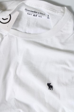 Herren T-Shirt Abercrombie & Fitch, Größe XL, Farbe Weiß, Preis 28,00 €