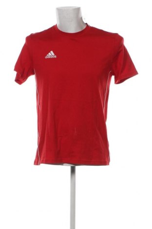 Мъжка тениска Adidas, Размер M, Цвят Червен, Цена 47,74 лв.