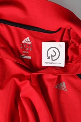 Мъжка тениска Adidas, Размер L, Цвят Червен, Цена 29,34 лв.