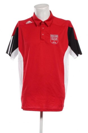 Ανδρικό t-shirt Adidas, Μέγεθος XL, Χρώμα Κόκκινο, Τιμή 16,70 €