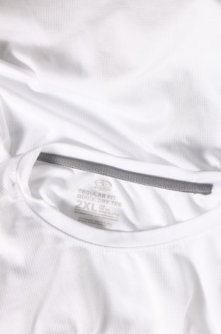 Ανδρικό t-shirt Athletic Works, Μέγεθος XXL, Χρώμα Λευκό, Τιμή 8,04 €
