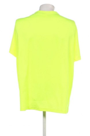 Ανδρικό t-shirt Athletic Works, Μέγεθος XXL, Χρώμα Κίτρινο, Τιμή 8,04 €