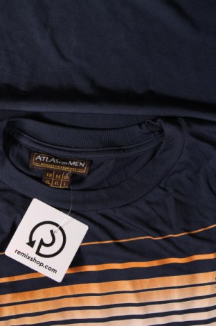 Męski T-shirt Atlas For Men, Rozmiar XL, Kolor Niebieski, Cena 31,46 zł