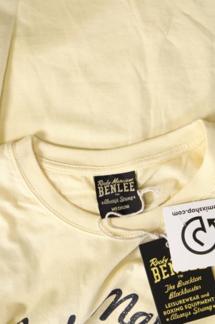 Herren T-Shirt Benlee, Größe M, Farbe Gelb, Preis 15,16 €