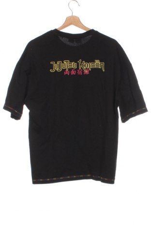 Мъжка тениска Bershka, Размер XS, Цвят Черен, Цена 13,69 лв.