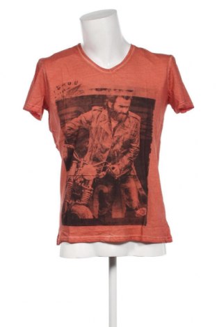 Herren T-Shirt Best Mountain, Größe L, Farbe Rot, Preis 6,49 €