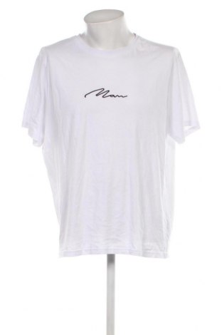 Herren T-Shirt Boohoo, Größe XXL, Farbe Weiß, Preis 5,43 €