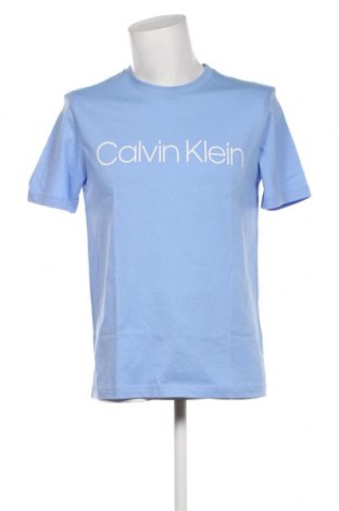 Herren T-Shirt Calvin Klein, Größe L, Farbe Blau, Preis 37,11 €