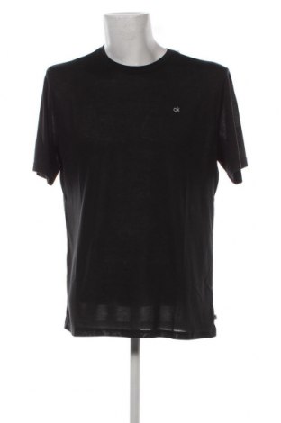 Herren T-Shirt Calvin Klein, Größe XL, Farbe Schwarz, Preis 37,11 €