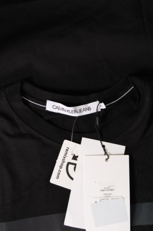 Мъжка тениска Calvin Klein Jeans, Размер XS, Цвят Черен, Цена 77,00 лв.