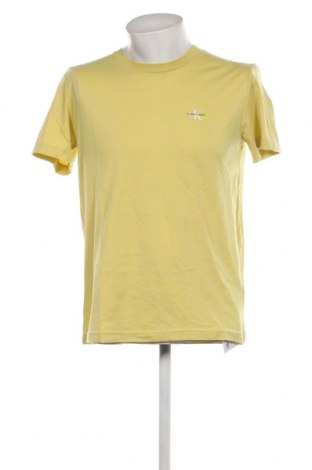 Ανδρικό t-shirt Calvin Klein Jeans, Μέγεθος M, Χρώμα Κίτρινο, Τιμή 21,03 €