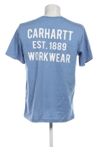 Tricou de bărbați Carhartt, Mărime M, Culoare Albastru, Preț 158,69 Lei