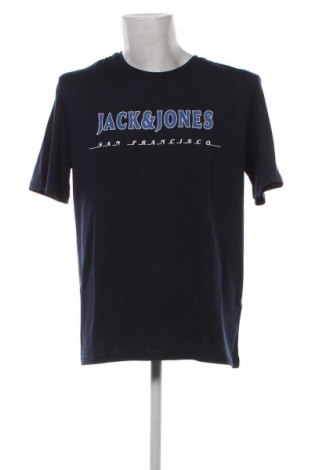 Ανδρικό t-shirt Core By Jack & Jones, Μέγεθος XL, Χρώμα Μπλέ, Τιμή 13,58 €