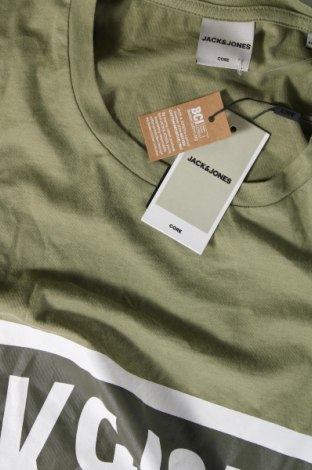Męski T-shirt Core By Jack & Jones, Rozmiar XL, Kolor Zielony, Cena 82,63 zł