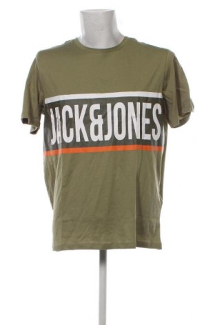 Męski T-shirt Core By Jack & Jones, Rozmiar XL, Kolor Zielony, Cena 70,24 zł