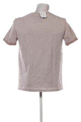 Мъжка тениска Defacto, Размер L, Цвят Бежов, Цена 21,00 лв.
