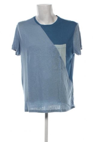 Ανδρικό t-shirt Desigual, Μέγεθος XL, Χρώμα Μπλέ, Τιμή 31,96 €