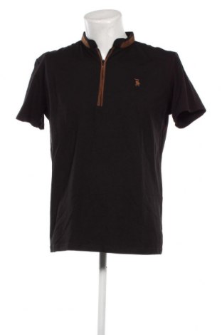 Ανδρικό t-shirt Dewberry, Μέγεθος XL, Χρώμα Μαύρο, Τιμή 10,82 €