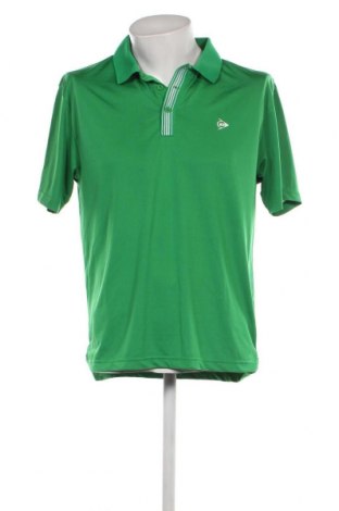 Мъжка тениска Dunlop, Размер M, Цвят Зелен, Цена 9,60 лв.