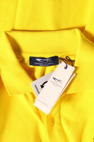 Herren T-Shirt Edoardo Caravella, Größe XXL, Farbe Gelb, Preis € 28,87