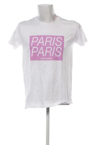 Ανδρικό t-shirt Eleven Paris, Μέγεθος L, Χρώμα Λευκό, Τιμή 36,00 €