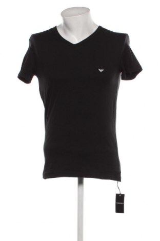 Pánske tričko  Emporio Armani, Veľkosť L, Farba Čierna, Cena  48,48 €