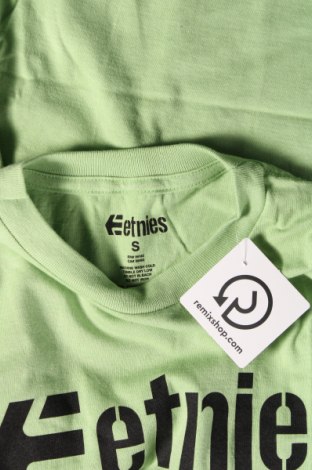 Ανδρικό t-shirt Etnies, Μέγεθος S, Χρώμα Πράσινο, Τιμή 15,98 €