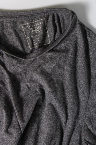 Ανδρικό t-shirt F&F, Μέγεθος S, Χρώμα Γκρί, Τιμή 4,34 €